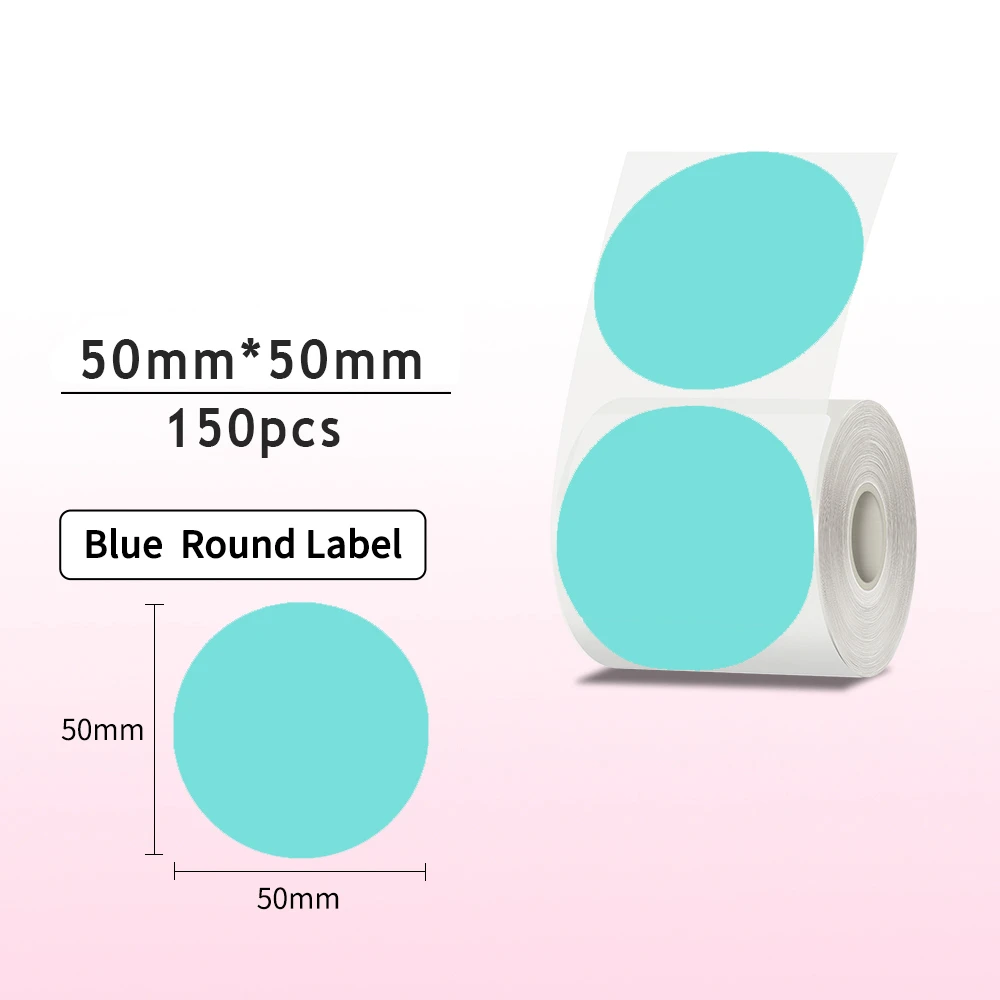 Compact 40mm Self-Adhesive Thermal Label Printer Paper