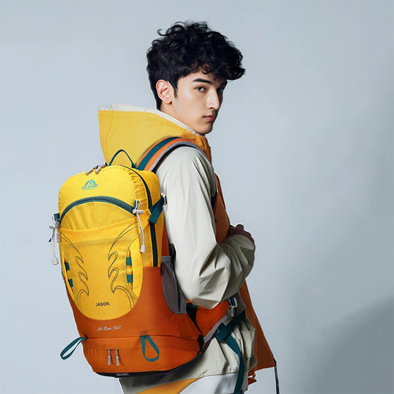 30L Hiking Backpack for Men Women Lightweight Travel Camping Backpacks with Rain Cover Trekking Climbing Bag 5