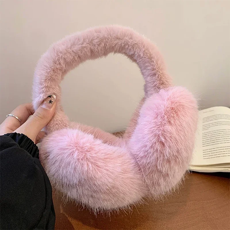 Fur Earmuffs Warm Earmuffs Women's Winter Cycling Skiing Cold All-match Commuting