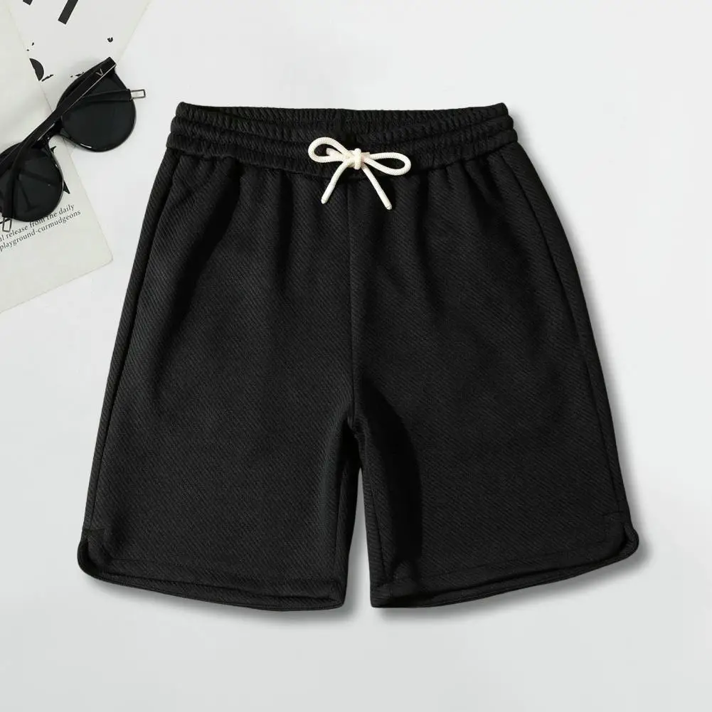 

Wide Leg Shorts Stylish Elastic Waist Drawstring Shorts for Women Men Loose Fit Wide Leg Fitness Sport Shorts for Summer