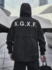 Men's Jacket Techwear High Street Streetwear Black Hoodie Pocket Man Women Couple Spring Autumn Fashion New Water Proof Male Top 4