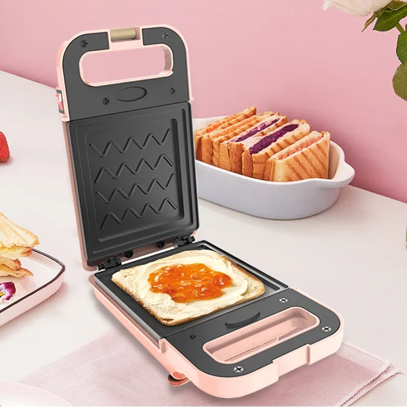 Electric Sandwich Waffle Maker Toaster Pancake Baking Machine 2