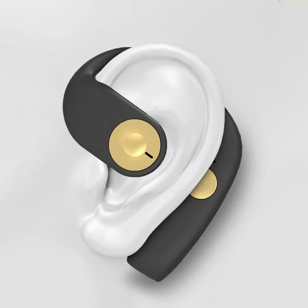

1 Pair Excellent Ergonomic Design No Burden 15m Transmission Bluetooth-compatible 5.2 Headsets Phone Accessory
