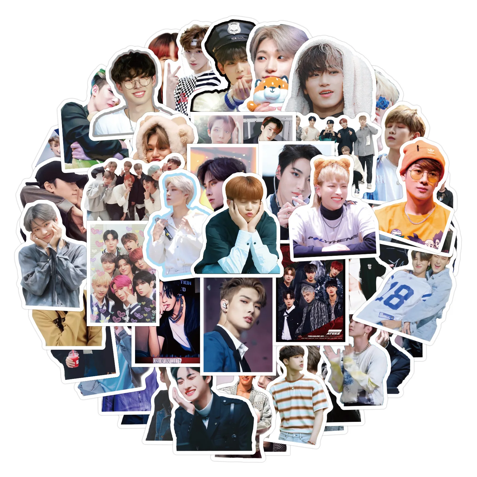 Kpop Idol Sticker Set - Decorative Fan Gift Collection (110 Pieces)