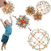 Telescopic Ball Children's Magic Outdoor Flower Ball Throwing Ball Kick-off Stretching Flower Ball Parent-child Interactive Toy 1