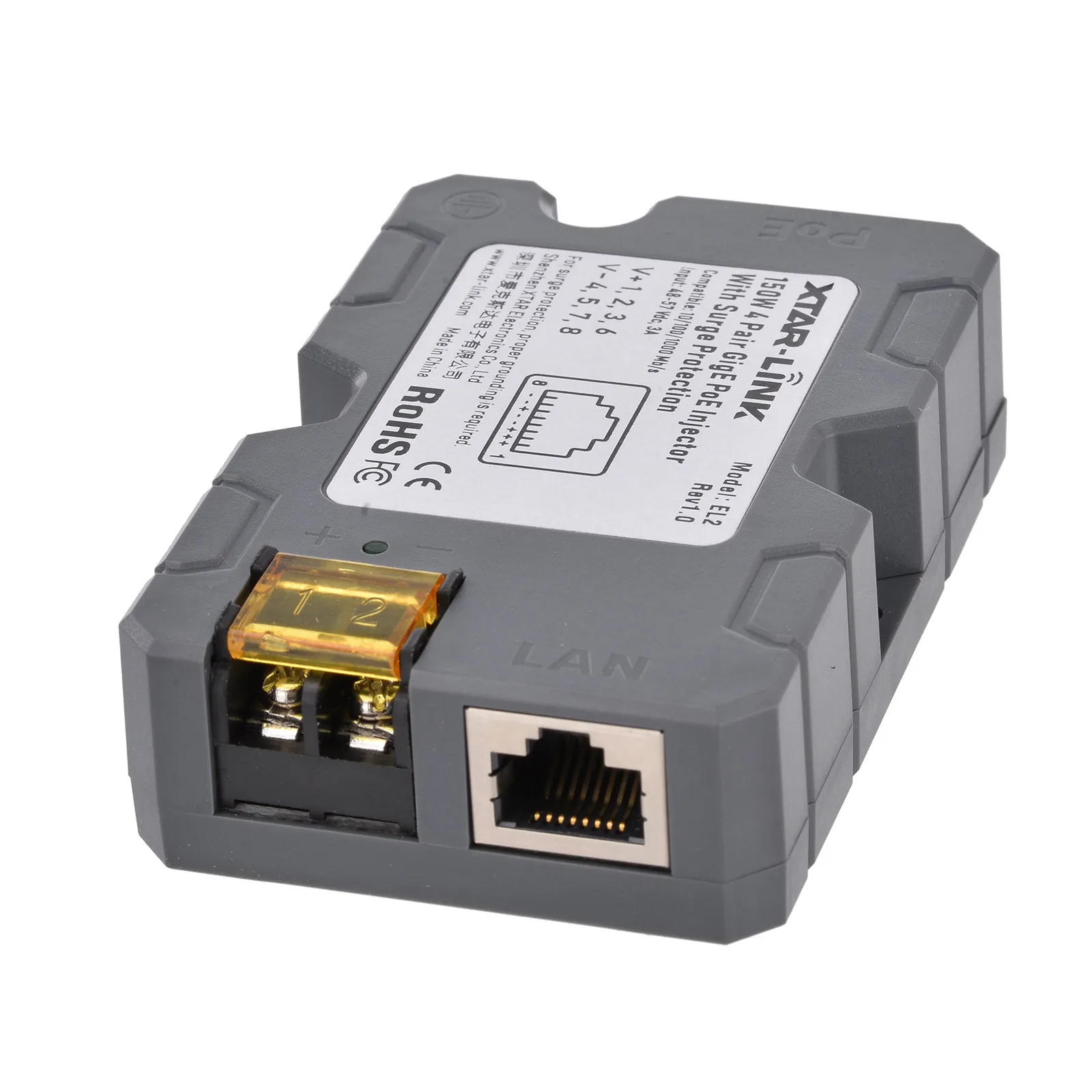High Power PoE Injector for Starlink Internet Kit Satellite