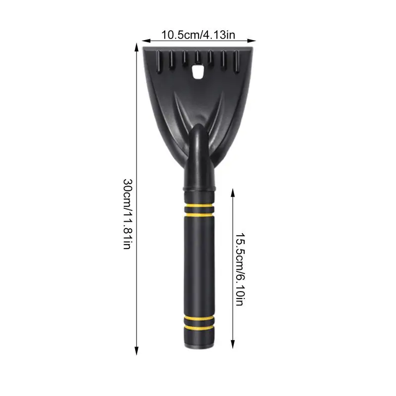 Winter Ice Scraper Winter Auto Snow Shovel Scraper Suspension Hole Design Snow Clearing Tool For Car Roof Windshield Hood Window