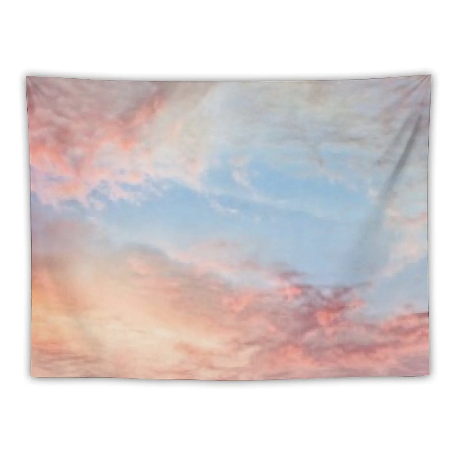

Pink Aesthetic Sunset Clouds Tapestry Room Decoration Korean Style Funny Decorative Wall Tapestry