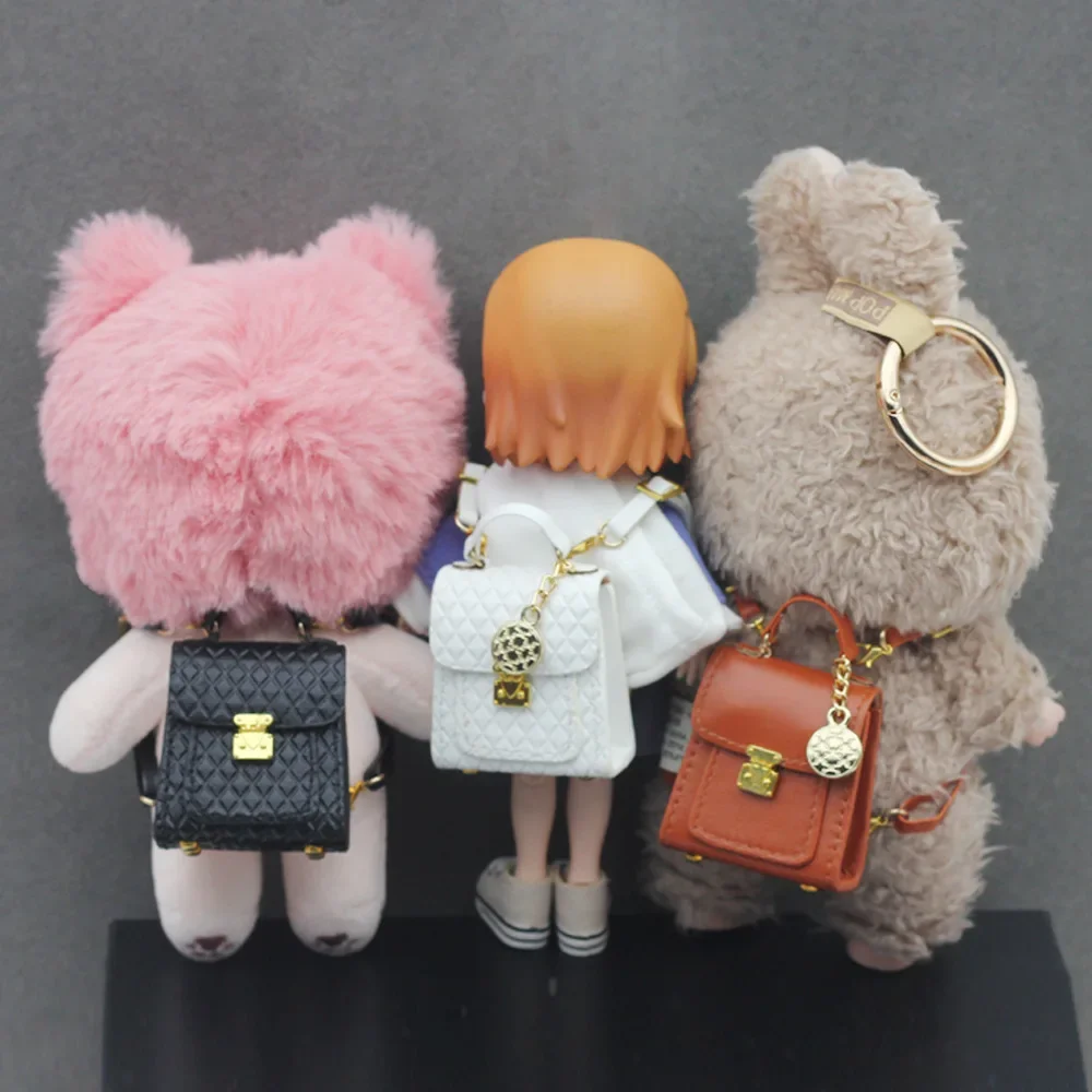 Labubu Backpack Toy BJD Doll Bag