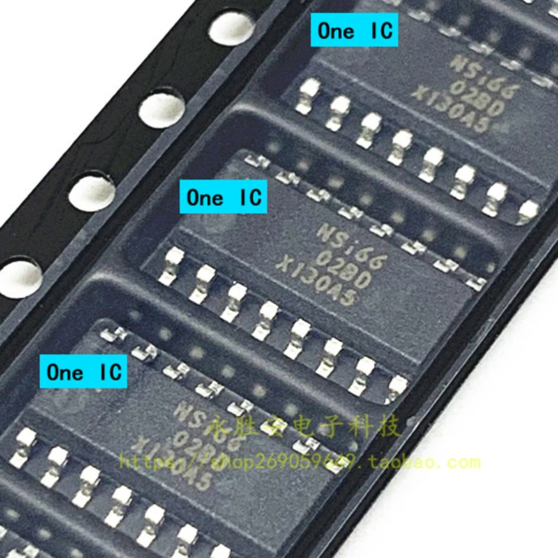 10pcs 100% Original NSI6602B-DSPNR NSI66 NS166 NSI6602B NSI6602BD SOP16 ...