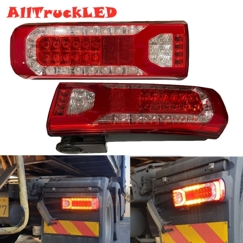 LED Tail Light Taillight lens For Mercedes For Benz Actros MP4 MP5 Atego  Actros tail lamp lens - AliExpress