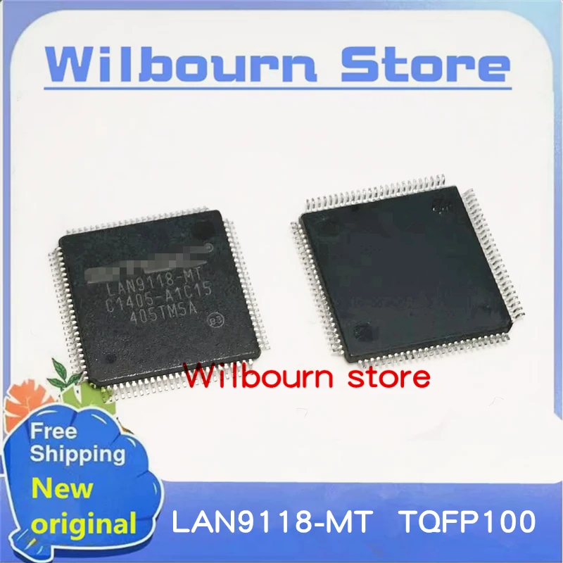 

5 шт./лот LAN9118-MT LAN9118 TQFP100 новый оригинальный