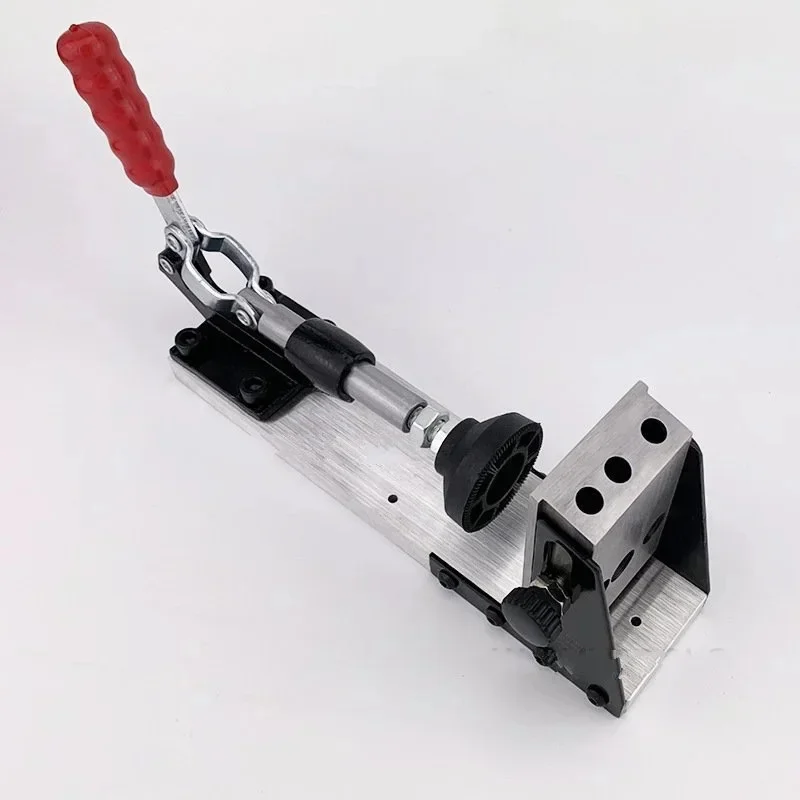 9.5mm Drill Hole Woodworking Oblique Hole Drill Positioner Jig Kit Adjustable Easy To Use Pocket Jig System Color Random