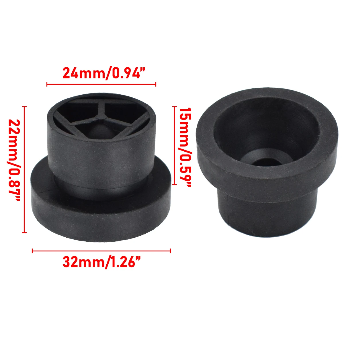 Engine rubber mounting cover bonnet 4X Rubber Engine Cover Grommet er Mount Bush Stopper Pad 31293164 For VOLVO C30 S40 V50 C70 V70 S80 2.0 TDCI Diesel Engine