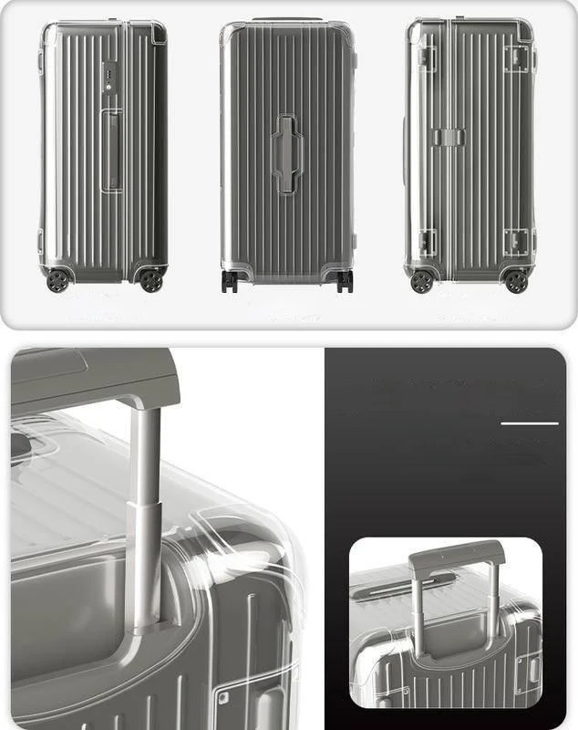 RIMOWA ESSENTIAL トランクプラス　カバー　白 エッセンシャル トランク プラス 軽量スーツケース | グロス