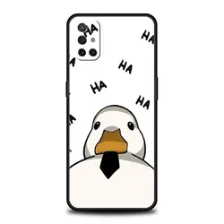 Silicone Phone Case with Duck Art Design - OnePlus Nord N100 (A1)