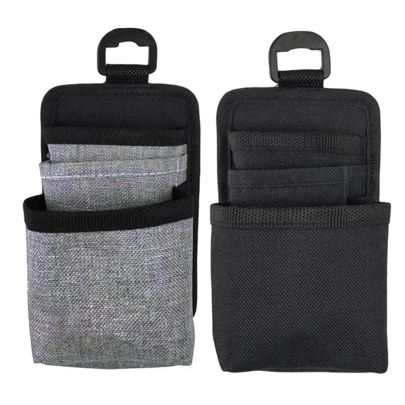Car Air Vent Storage Bag With Charging Port Personal Belonging Storage