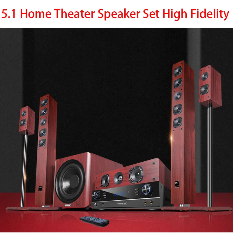 900WHomeHighpower51HomeTheaterSpeakerSetHighfidelityHiFi