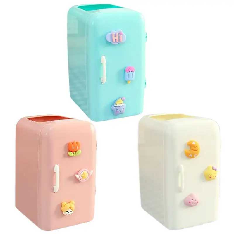 

Mini Refrige Shaped Pen Holder Mini Refrige Shaped Desk Organizer Pen Holder Stationery Mini Refrige Shaped Desk Organizer Pen