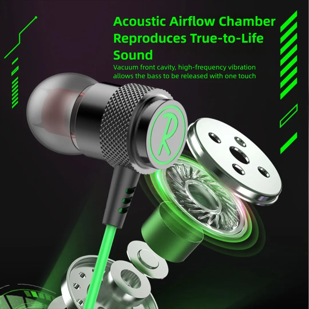 Premium HiFi Bass Stereo Type C Wired Earphones with Noise Reduction