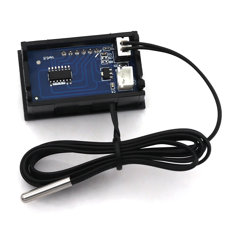 Digital Thermometer 0.56 inch Temperature Sensor Module Meter Detector With Sensors Probe DC 5-12V 0.56