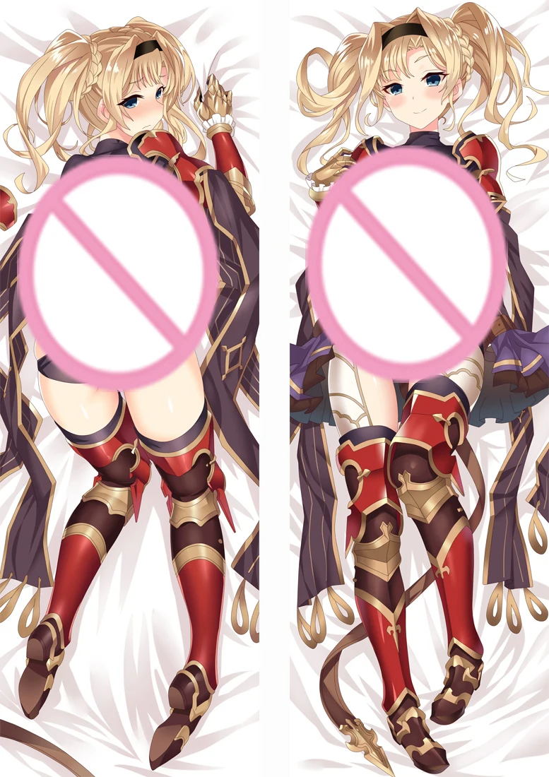 

Granblue Fantasy Dakimakura Cosplay Pillow Case 2WAY Peachskin Hugging Body Anime Pillow Cover Otaku Bedding Pillowcase