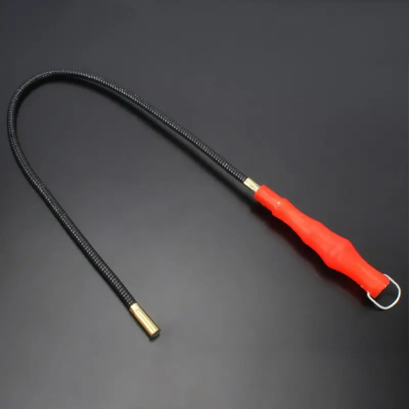 Flexibele Magnetische Pick-Up Pen Kleine Magnetische Grabber Buigbare Verlengde Handvat Retrieval Tool Voor Schroeven Moeren Pins