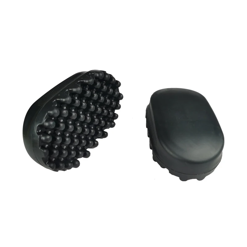 Portable Hair Twist Comb Washable Durable Curly Rubber Curling Brush Beauty Hair Pineapple Head Men'S Hair Cleaning Tool 5