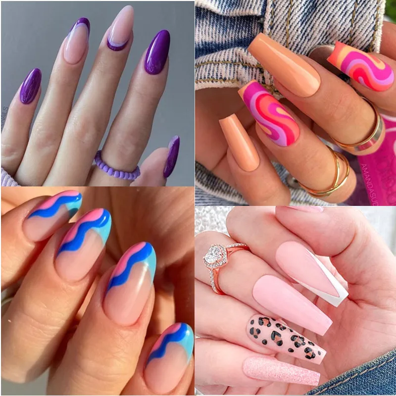 40/24/20Pcs Gel Nail Polish Set Colorful Glitter Nail Gel Kit Vernis Semi Permanent Varnishes Manicure Set Soak Off UV LED Gel 5