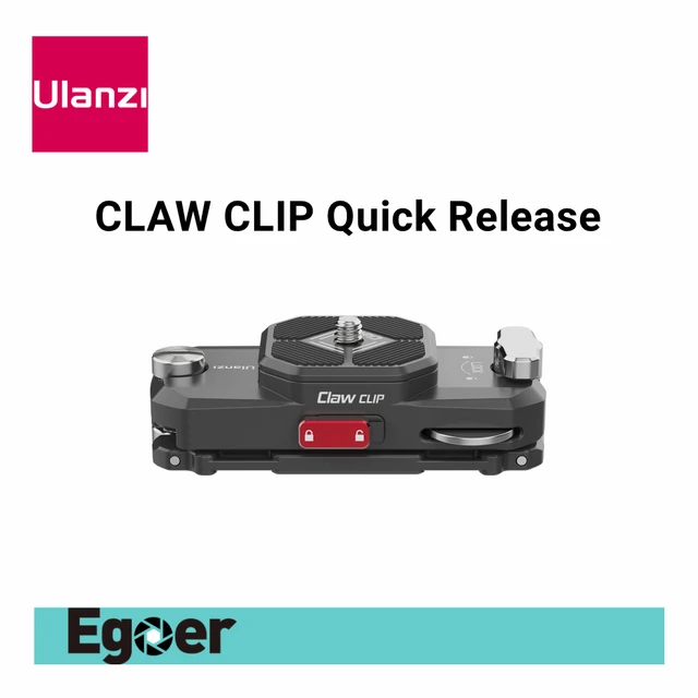 ULANZI Claw Clip Camera Quick Release Backpack Shoulder Strap Mount 