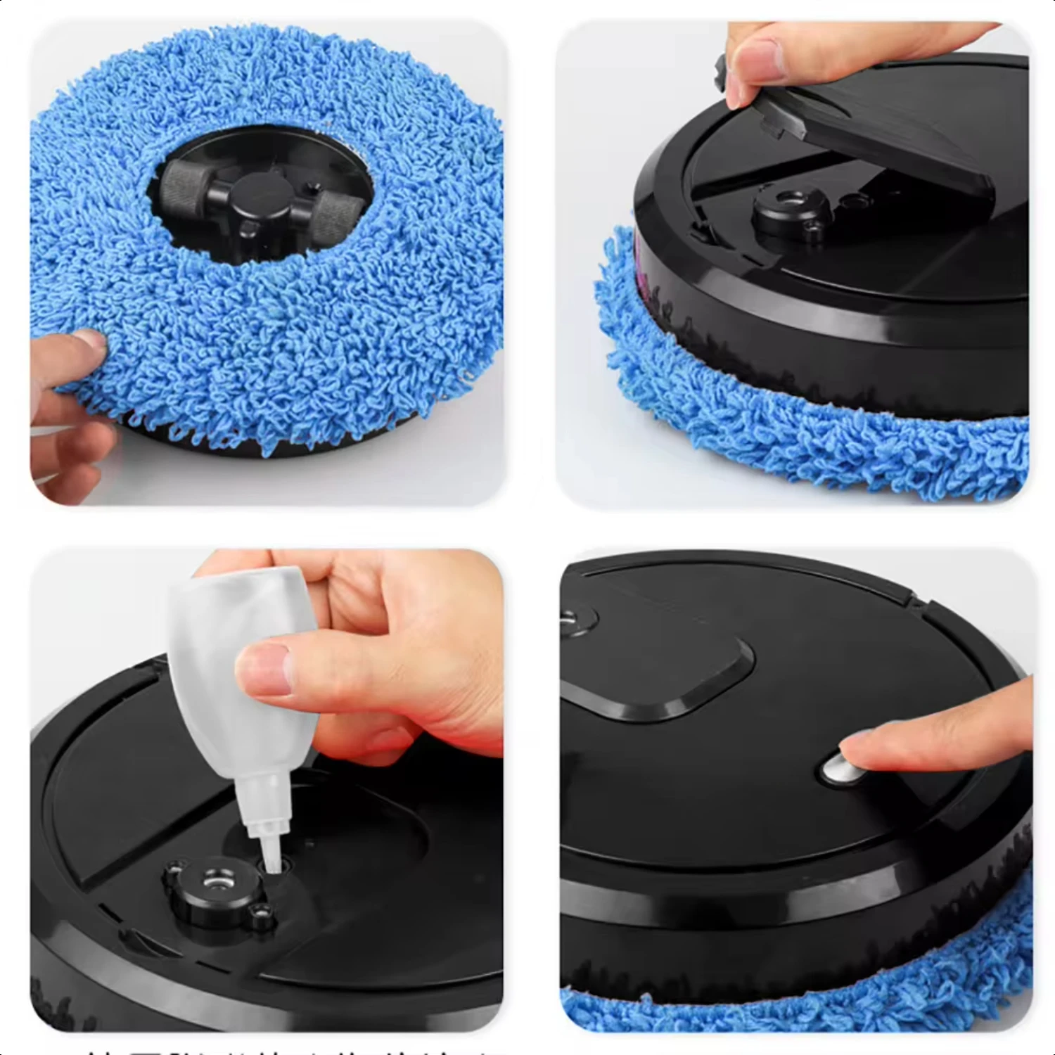 Robot Cleaner Floor Mopping Sweeping Machine 3 In 1 Smart Dust Auto Sweeper USB Aspirador para coche Vacuum robot cleaner Vaccum 4