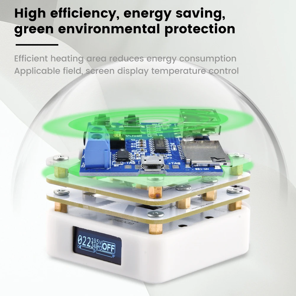 Compact Digital Soldering Preheating Station - Mini Hot Plate