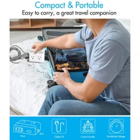 Smart power strip  us smart outlet wall plug adapt surge protector  110v 5V 2.4A usb c hub electrical socket with usb charger - Image 5