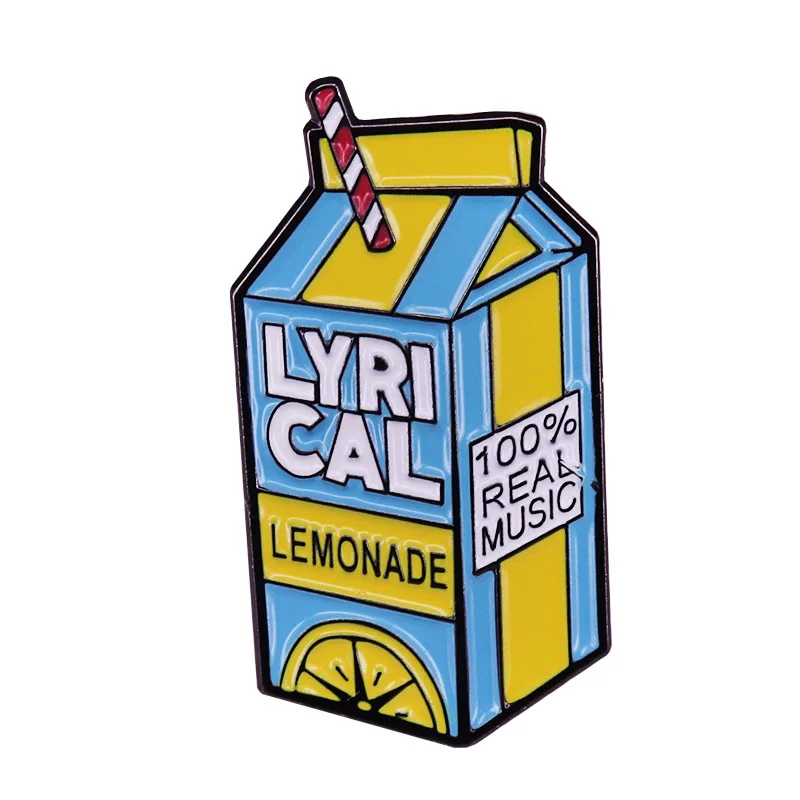 Juice Wrld Lyrical Lemonade Trippy Brooch Metal Badge Lapel Pin Jacket  Jeans Fashion Jewelry Accessories Gift - Brooches - AliExpress