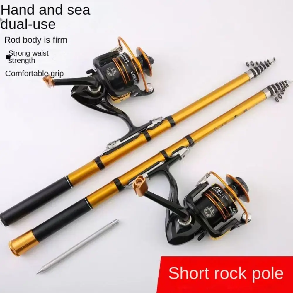 Casting Telescopic fishing rod Spinning Carbon Fiber Carbon Fiber Lure Rod  1.5M-3.0M Mini Portable Fishing Rod