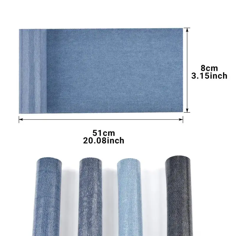 Description Picture 2 of itemJean Iron-On Patches Denim Repair Subsidy Clothing Self-Adhesive Iron-On Patches For Children Adults ï»¿