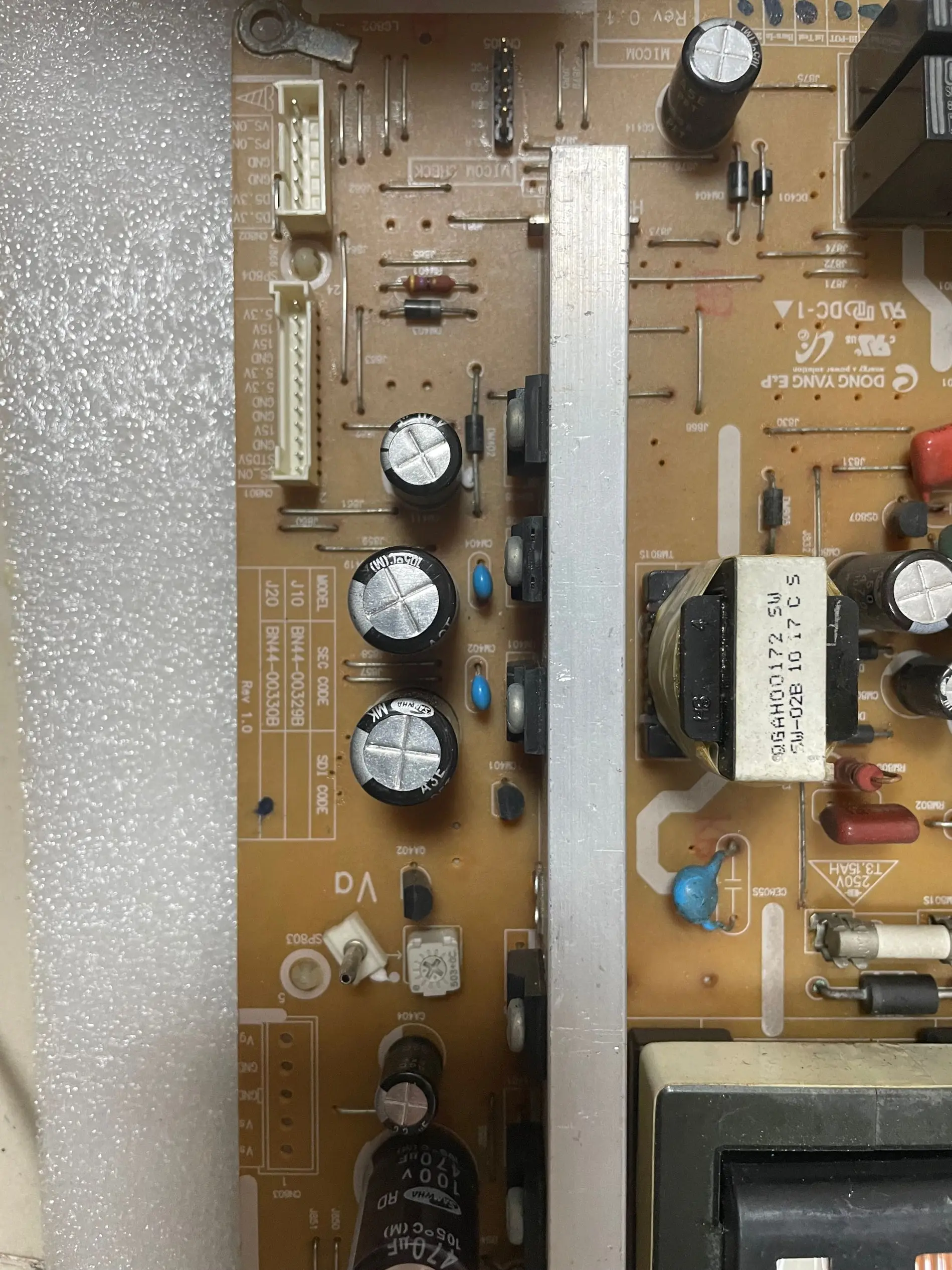 placa de alimentacao plasma ps50c350b1 original bn44 00330b 01