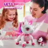 Unicorn Dancing Robot Toys for Girls with LED Horn & Wings,Remote Control,Voice,Rechargeable,Birthday Gifts, Kids and Toddlers 5
