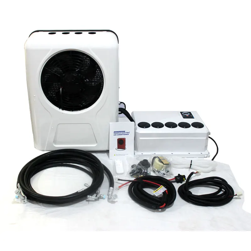 

POKKA Roof Air Conditioner 12v 24v Half Car Air Conditioner Split Type Car Mini Air Conditioner Portable