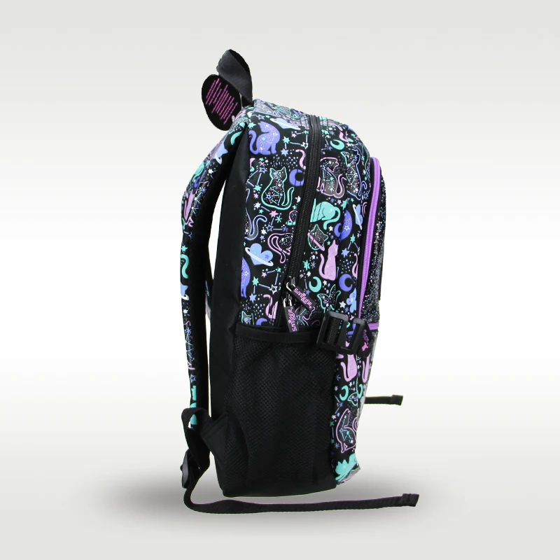 Australia original Smiggle children's hot-selling schoolbag female cute high-quality backpack star cat 16 inches 4