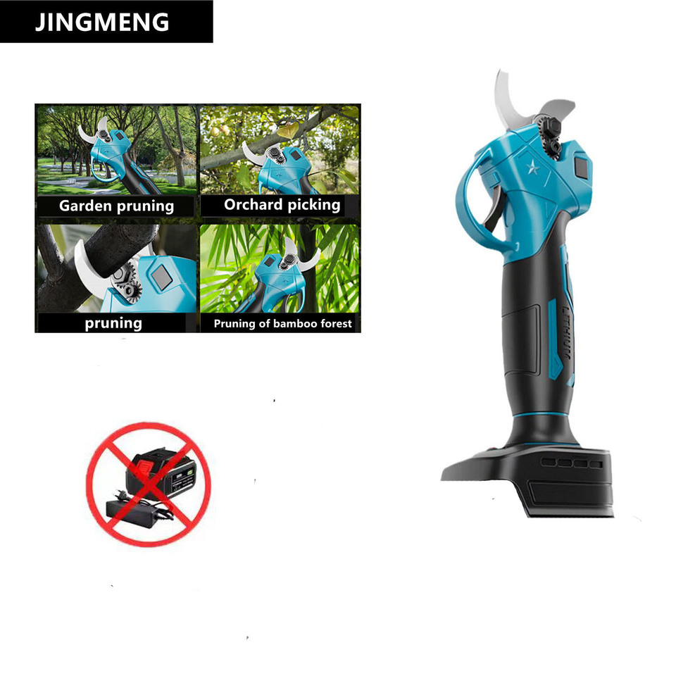 Brushless Cordless Electric Pruning Shears Brushless Garden Pruner Tree Branch Pruner for 18-21V Makita Battery ï¼No Batteryï¼