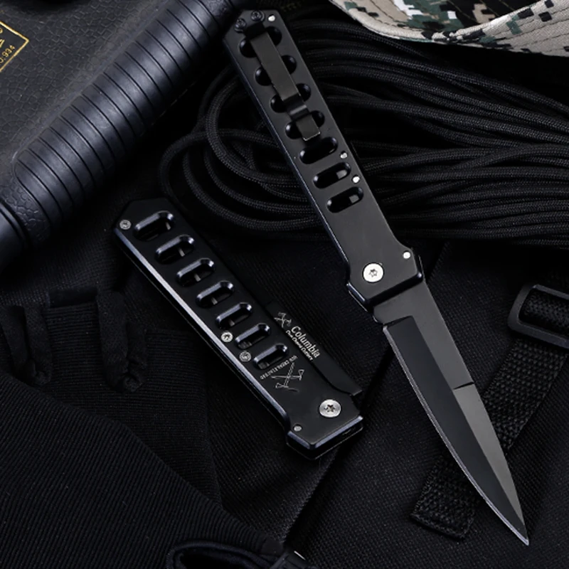 

8.2'' Folding Blade Knife Outdoor Pocket Knives Hunting Camping Military Survival Knifes Self Defense EDC Jackknife