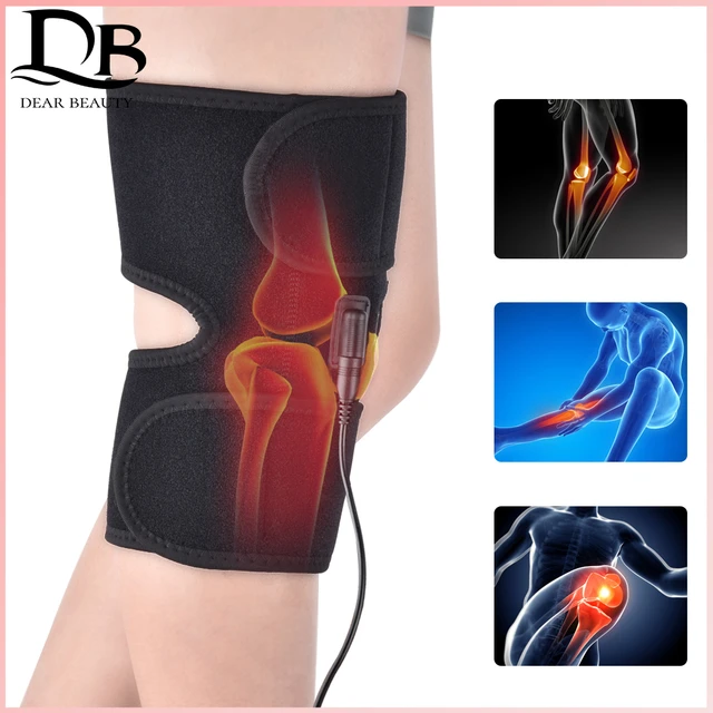 Heating Knee Pads Knee Brace Support Pads Thermal Heat Therapy Wrap Hot  Compress Knee Massager For Cramps Arthritis Pain Relief - Relaxation  Treatments - AliExpress