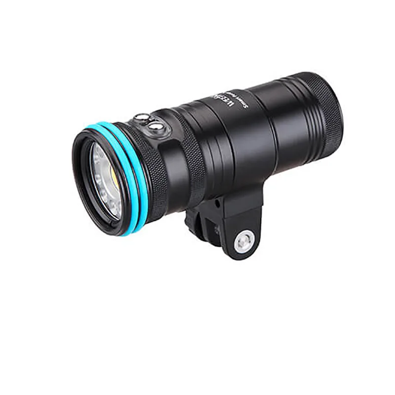 APLOS AP30 3000lm Duiken Zaklamp met Power Indicator, IPX8 Waterdichte Professionele Oplaadbare Duik Licht