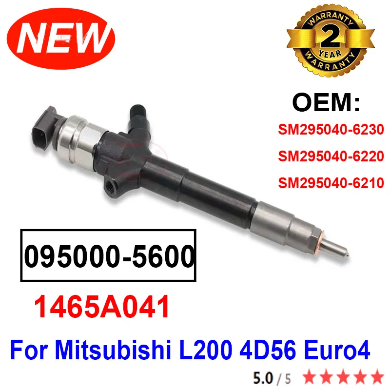 

ORLTL 100％ NEW Nozzle 1465A041 095000-5600 For Mitsubishi L200 4D56 Engine Diesel Common Rail Fuel Injector 1465a041