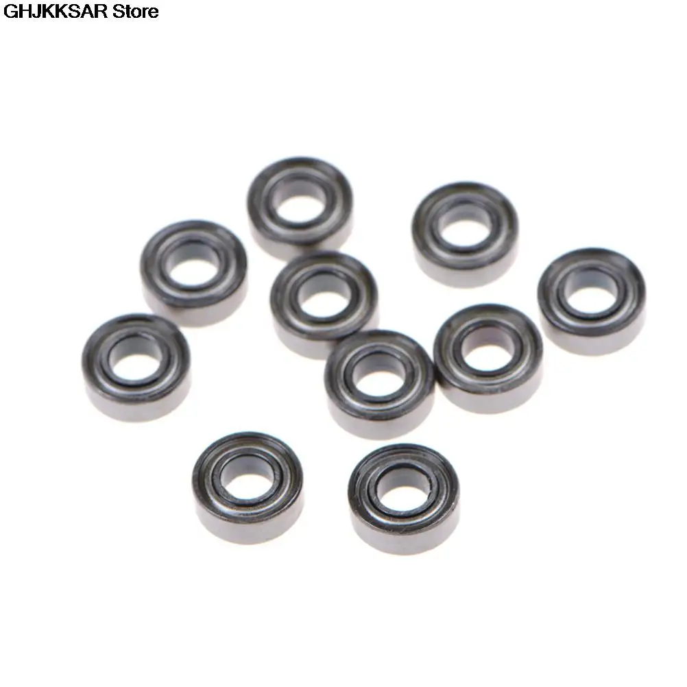 10PCS MR115ZZ Miniature Metal Shielded Rubber Sealed Bearing Model 5 X 11 X 4mm metal shielded ball bearings