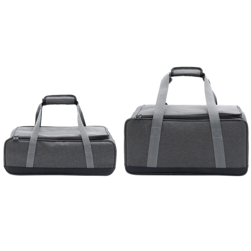

11UE Picnic Insulated Food Storage Zipper Box Tote Bento Pouch Lunch Bag