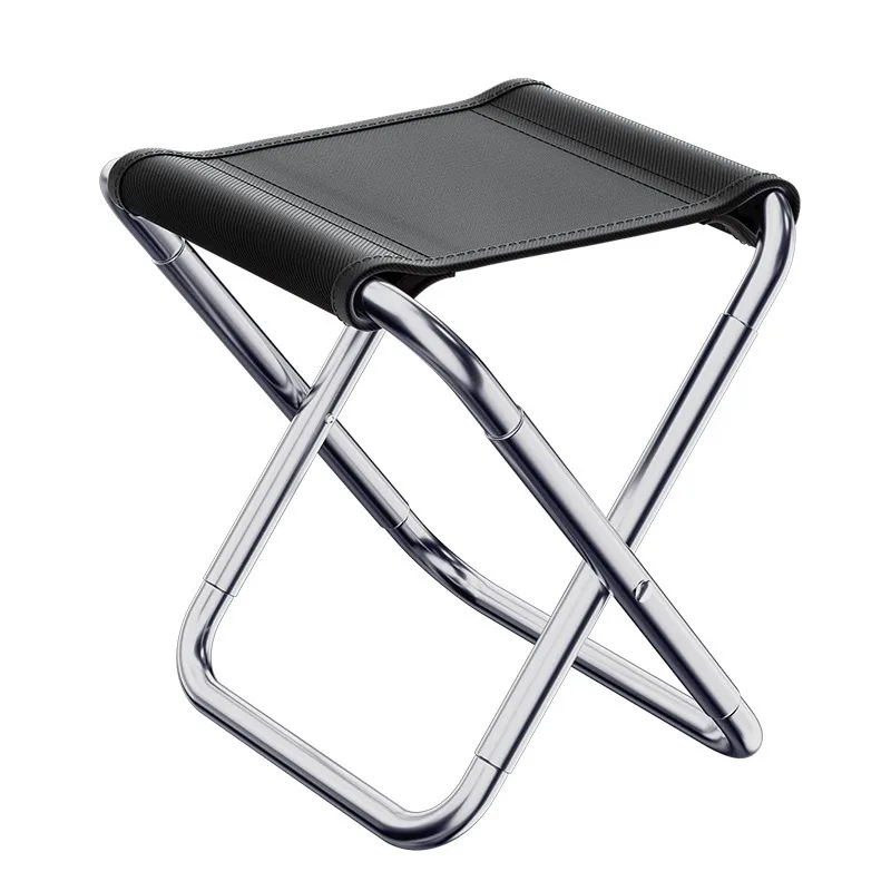Portable Folding Chair Bench Fishing Stool Travel Camping Horse Stool Train Subway Queue Portable Outdoor Tools