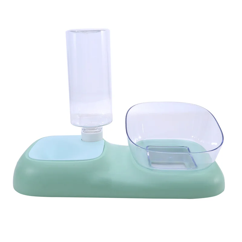 Title 14, Pet Cat Bowl Automatic Feeder Dog Cat Food Bowl...
