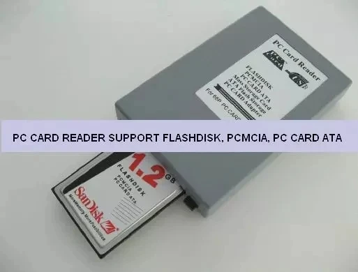 PC Card reader USB 2.0 PCMCIA PC Card reader 68p PC Card Instert PC To USB CF Cards Adapter Reader images - 6